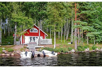 Ferienhaus in Schweden (Hylte, Halland) für 8 Personen am Wasser - Reichenbach im Vogtland
