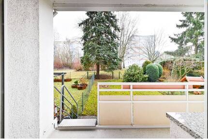 2-Raum-Wohnung mit Terrasse in ruhiger, gepflegter Lage von Chemnitz-Kappel