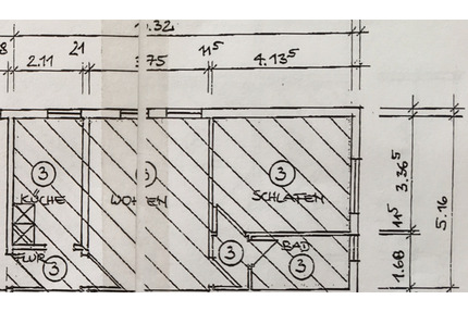 Charmante 2-Zimmer-Wohnung im historischen Fachwerkhaus - Peine