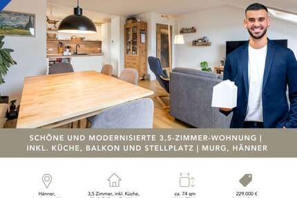 Wohnung zum Kaufen in Murg 229.000,00 € 74.37 m²