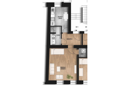 Wohnung zum Mieten in Leipzig 473,00 € 39.44 m²