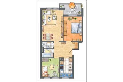 3-Zimmer-Wohnung in Germering - 525.000,00&nbsp;EUR Kaufpreis, ca.&nbsp; 78,00&nbsp;m&sup2; in Germering (PLZ: 82110)