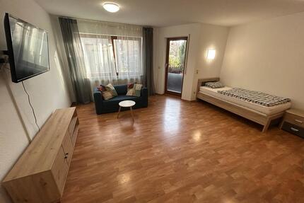 Renovierte 1-Zi.-Wohnung mit Balkon, Möblierung, Stellplatz, frei - Ammerbuch