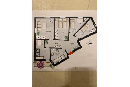 4 Zimmer Wohnung zum verkaufen - 360.000,00&nbsp;EUR Kaufpreis, ca.&nbsp; 86,00&nbsp;m&sup2; in Kempten (Allgäu) (PLZ: 87439) Auf der Halde