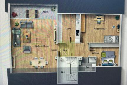 Dachgeschoss Wohnung im Herzen vom berghofen - Hagen Hagen-Nord