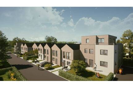 Modernes und Nachhaltiges Reihenhaus in der Nachbarschaft zum Bagnopark in Steinfurt-Burgsteinfurt