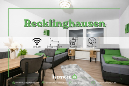 Monteurswohnung - Ferienwohnung - Apartment in Recklinghausen