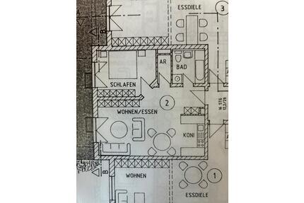2-Zimmer-Wohnung Velden Vils - 545,00&nbsp;EUR Kaltmiete, ca.&nbsp; 55,00&nbsp;m&sup2; in Taufkirchen (Vils) (PLZ: 84416)