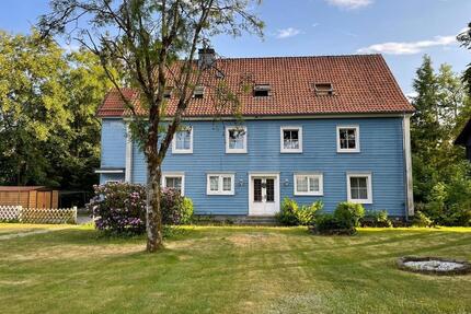 Charmante 5-Zimmer-Wohnung mit Wintergarten, Garten & Kamin - Clausthal-Zellerfeld