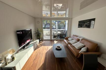 Luxus Möbliert: Penthouse in Stuttgart Wangen: 3 Baklonen