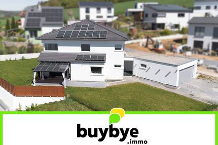 Heustreu: Exklusives Energie-Plus-Haus auf Basis Passivhaus mit tollem Garten