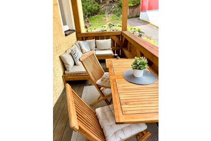 Schöne Ferienwohnung an der Saale in Ziegenrück - Künzell