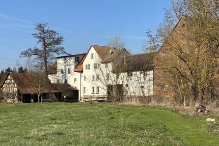 Historische Mühle im Wetteraukreis - im 14. Jh. erstmalig erwähnt - 2020 weitgehend saniert - - Münzenberg Gambach