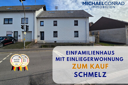Modernisiertes Einfamilienhaus mit Einliegerwohnung Schmelz zentral