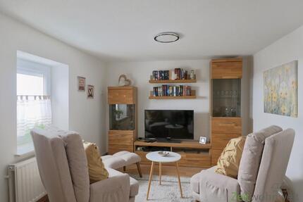 (EF1352_M) Fulda: Großenlüder, kleine preiswerte möblierte Wohnung mit Balkon, für kleine Leute