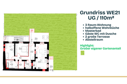 Wohnung zum Mieten in Crimmitschau 1.045,00 € 110 m²