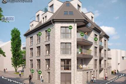 Cuxhaven, Erstbezug, beim City-Center, ruhige Südwest-Lage, schöne Aussicht, 3. Etage, mit Fahrstuhl