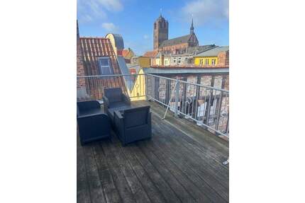 3-RWG mit Balkon und außergewöhnlichem Charakter inmitten der Altstadt! - Stralsund
