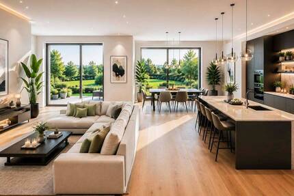 Exklusive 4-Zimmer-Erdgeschosswohnung mit Weitblick in Bonn-Schweinheim.