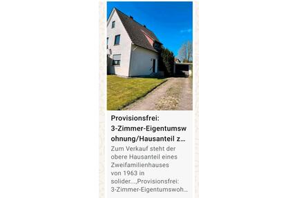 Provisionsfreie Eigentumswohnung in Hiddenhausen.