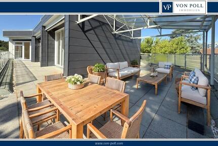 Erstbezug nach Sanierung: Exklusives Fünf-Zimmer-Penthouse mit drei Dachterrassen - Frankfurt am Main Nord-West