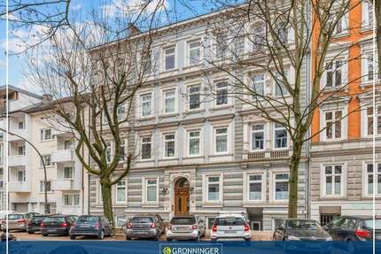 Rotherbaum - 2 Zi. Altbauwohnung mit hohen Decken und Stuck in Uninähe - Hamburg