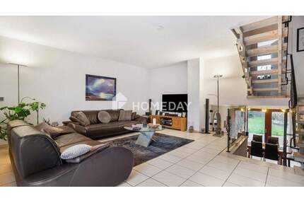 Architektonisches Split-Level-Reihenhaus mit 156 m² Wohnfläche, Fußbodenheizung & Westgarten - Dortmund Brechten