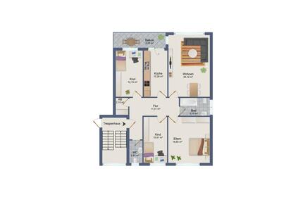 *4-Zimmer-Eigentumswohnung in Uni-Nähe* - Vechta