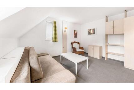 Möblierte 1-Zimmer-DG-Wohnung in Top-Lage - Stuttgart Birkach