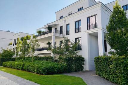 ELEGANTE TRAUMWOHNUNG IM LE FLAIR IN DÜSSELDORF-PEMPELFORT, 5 Zi, 2 Terrassen, 1 TG-Platz