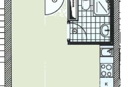Wohnung zum Mieten in Mannheim 410,00 € 18 m²