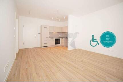 Angebot! Senioren aufgepasst! Rollstuhlgerechte 2-Raum-Wohnung am Kulturpalast mit EBK & Terrasse - Chemnitz Rabenstein