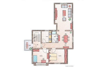 4 Z.K.B Wohnung zum 01.05.2026 - 800,00&nbsp;EUR Kaltmiete, ca.&nbsp; 100,00&nbsp;m&sup2; in Trier (PLZ: 54293) West-Pallien