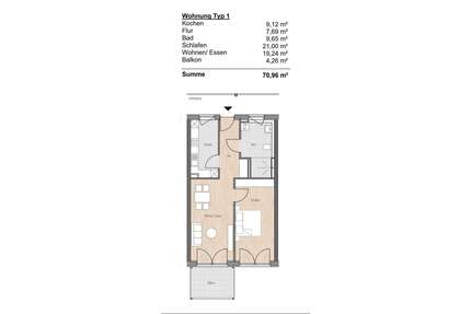 Wohnung zum Kaufen in Frickingen 395.000,00 € 71 m²