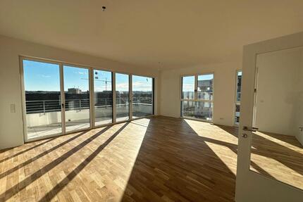 Neugebaute 3-Zimmer-Penthouse-Wohnung am Stadtpark Burghausen