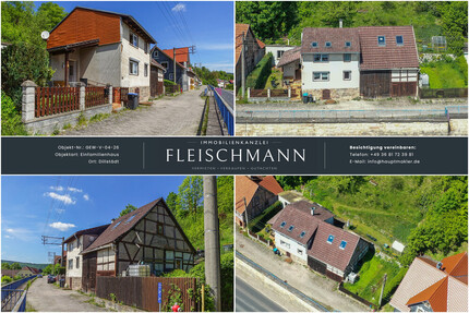 Charmantes Sanierungsobjekt mit Garage & Grundstück in ruhiger Lage – Eigenheim für nur 36.000 EUR - Dillstädt