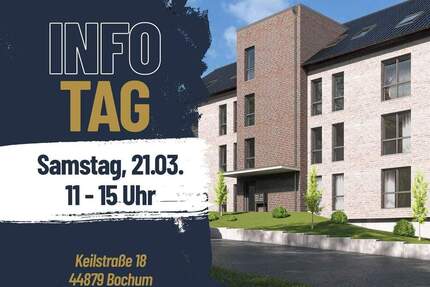 **FÖRDERFÄHIGE NEUBAUWOHNUNG** im schönen Bochum Dahlhausen