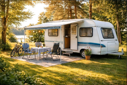Wohnwagen zur Miete am Campingplatz Langwieder See München 180€M
