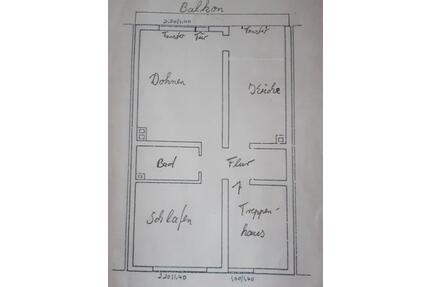 Wohnung mit Balkon , 2,5 Zimmer - Oberhausen Biefang