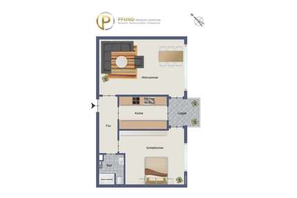 Wohnung zum Kaufen in Korb 159.500,00 € 56 m²