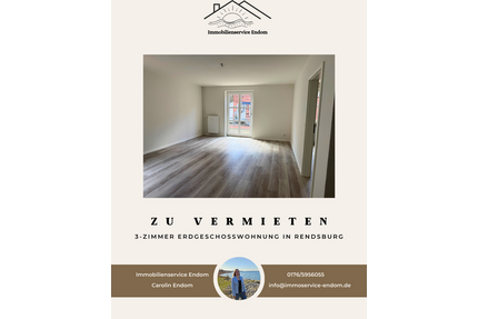 Wohnung zum Mieten in Rendsburg 520,00 € 75 m²