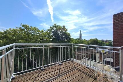 Aachen RWTH Westviertel: Maisonettewohnung mit Dachterrasse