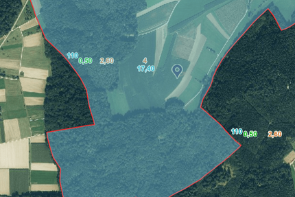 Grundstück in Göppingen 47.000,00 € 9754 m²