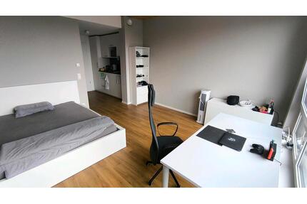 Sillvolles 1-Zimmer-Appartment in 4. OG mit Dachterrassenzugang - Mannheim Neckarstadt-Ost