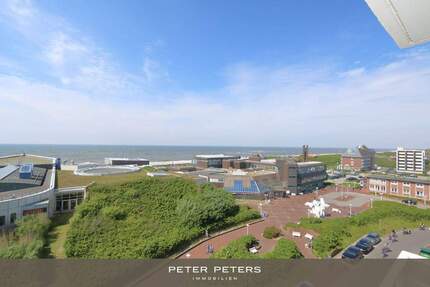 Zentrale zwei Zimmerwohnung mit herrlichem Meerblick in strandnaher Lage - Westerland