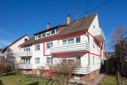 Helle 4-Zimmer-Wohnung mit Südbalkon und Gartenzimmer in Korntal - Korntal-Münchingen