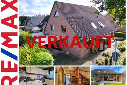 Gepflegte, attraktive Doppelhaushälfte mit ausgebautem Dachgeschoss in ruhiger Wohnlage! - Kranenburg Nütterden