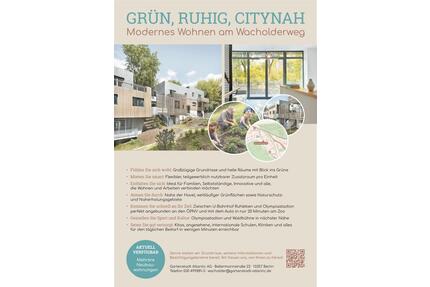 Grün, ruhig, citynah! - 2.510,00&nbsp;EUR Kaltmiete, ca.&nbsp; 139,00&nbsp;m&sup2; in Berlin (PLZ: 14052) Charlottenburg-Wilmersdorf
