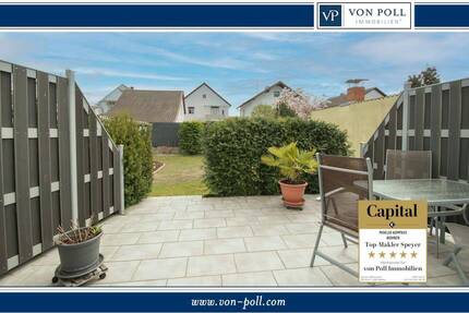 Moderne und helle Erdgeschosswohnung mit Garten und Garage - Waldsee