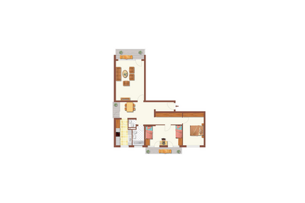 Wohnung zum Mieten in Frauenaurach 1.375,00 € 105 m²